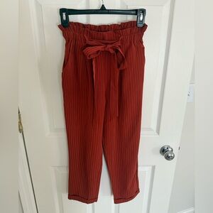 Sienna Sky Burnt Orange Business Casual Pants – Size Small